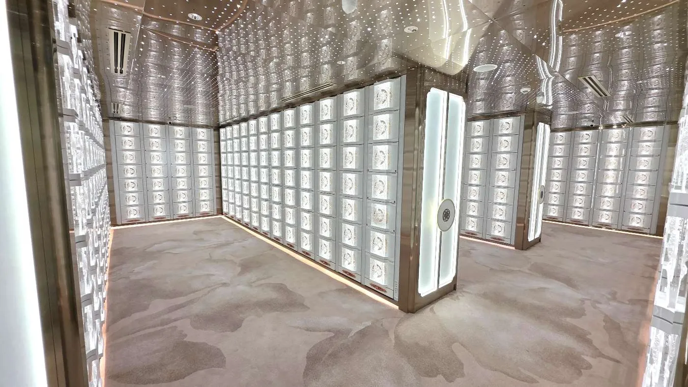骨灰福位 Columbarium Niches, Lin San Temple, photo 3